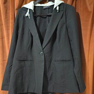 Lane Bryant Perfect Drape Hoodie Blazer
